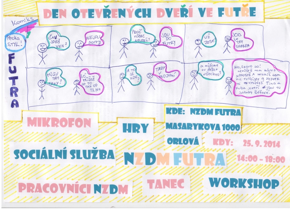 Den otevřených dveří v NZDM