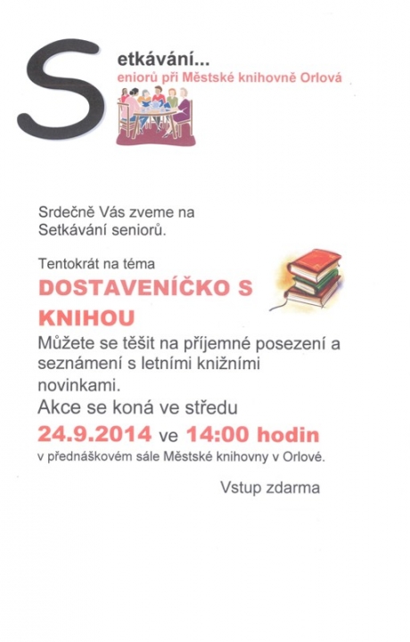 Dostaveníčko s knihou