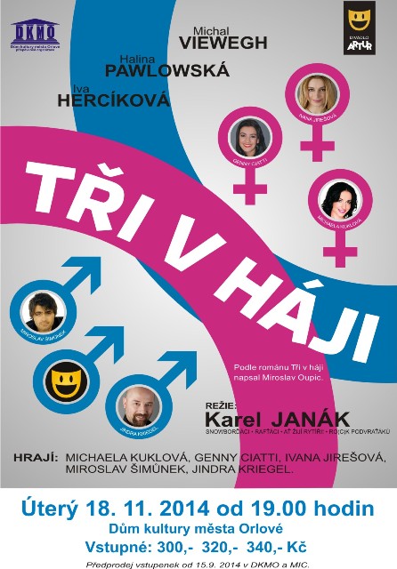 Tři v háji