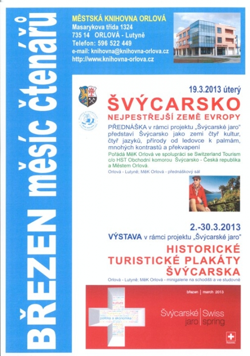 Historické turistické plakáty Švýcarska