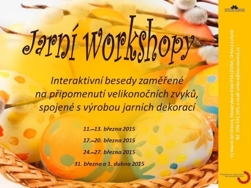 Jarní workshopy