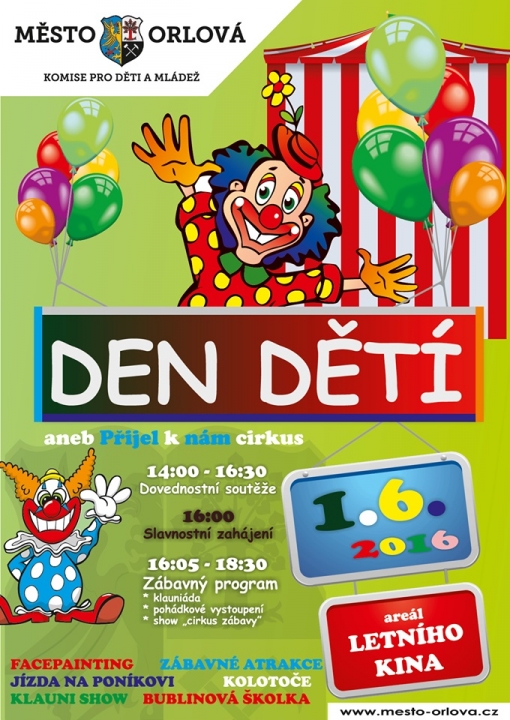 Den dětí aneb přijel k nám cirkus