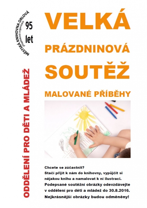 Velká prázdninová soutěž pro děti - Malované příběhy