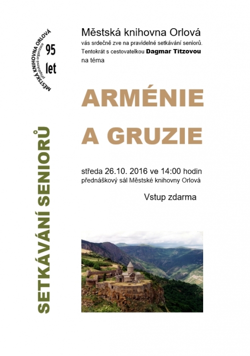 Setkávání seniorů: Arménie - Gruzie