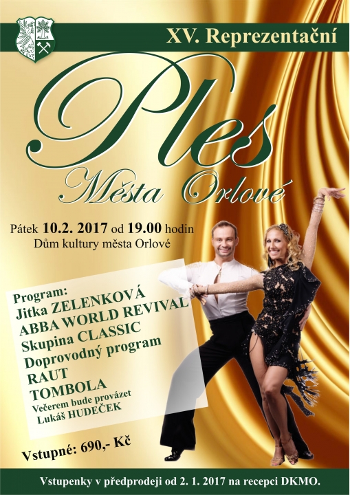 XV. Reprezentační ples města Orlové