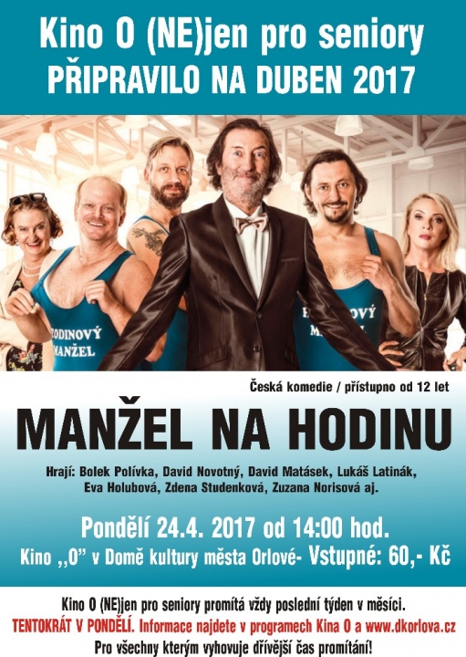Kino O (NE)jen pro seniory - Manžel na hodinu