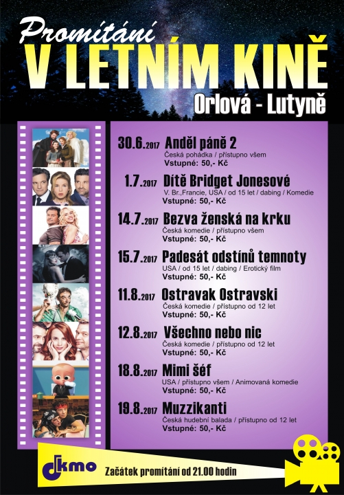 Všechno nebo nic - Promítání v letním kině