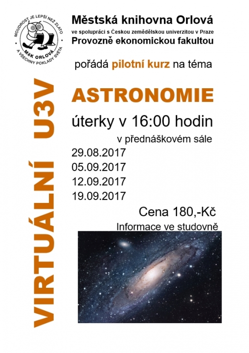 Virtuální univerzita třetího věku - Astronomie