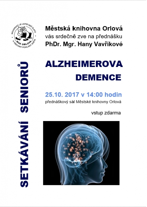 Setkávání seniorů - Alzheimerova demence