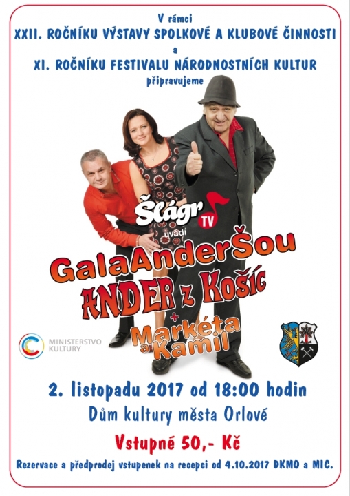 GalaAnderŠou - Ander z Košic + Markéta a Kamil