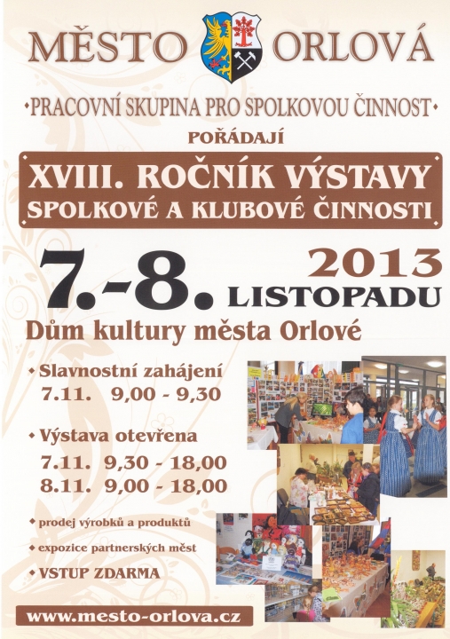XVIII. ročník výstavy spolkové a klubové činnosti