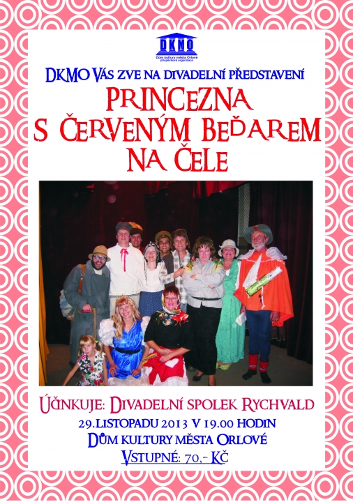 Princezna s červeným beďarem na čele