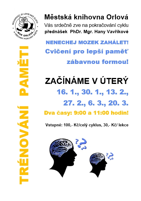 Trénování paměti /1. skupina/