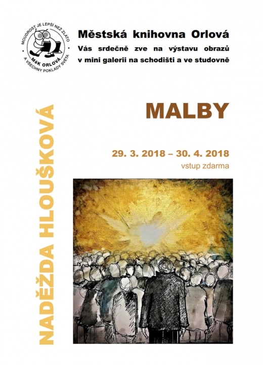 Výstava maleb Naděždy Hlouškové