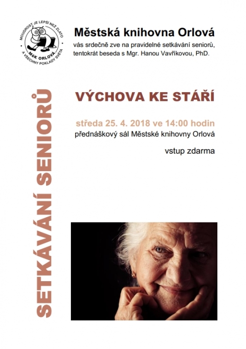 Setkávání seniorů – Výchova ke stáří