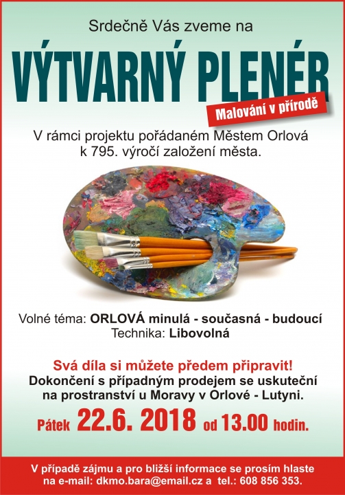 Výtvarný plenér – Malování v přírodě