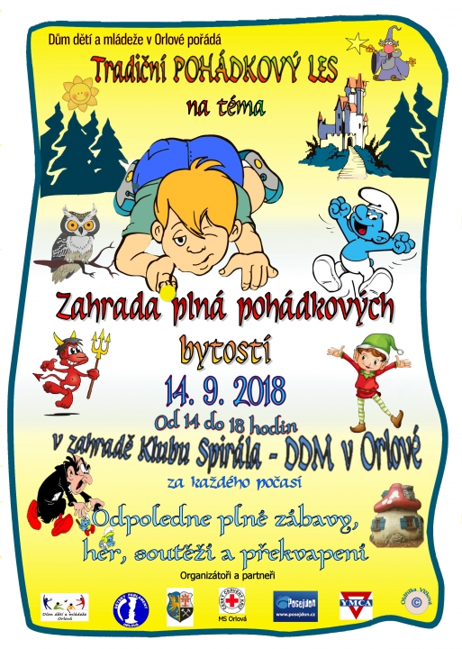 POHÁDKOVÝ LES aneb zahrada plná pohádkových bytostí