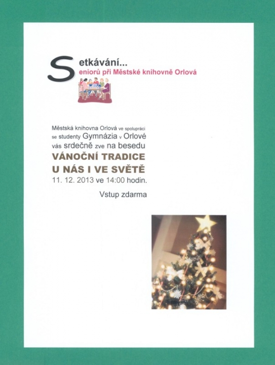 Vánoční tradice u nás i ve světě