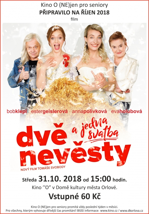 Kino O (NE)jen pro seniory – Dvě nevěsty a jedna svatba
