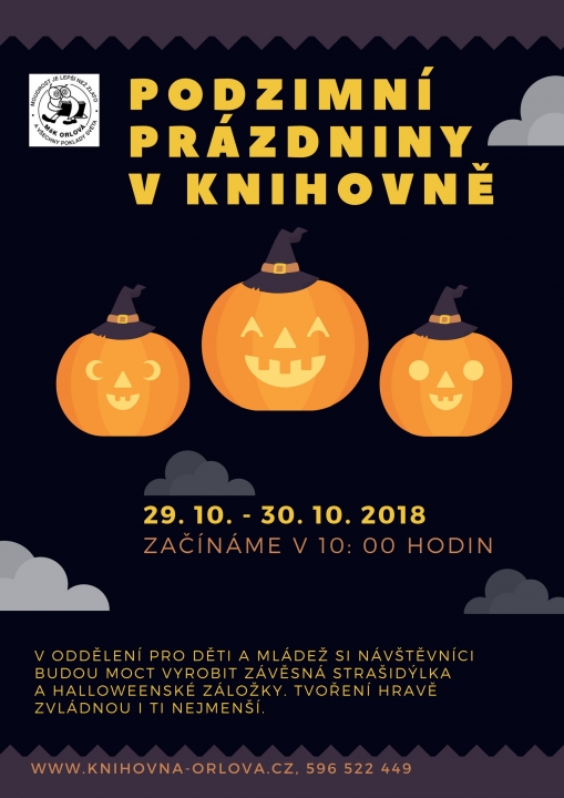 Podzimní prázdniny v knihovně
