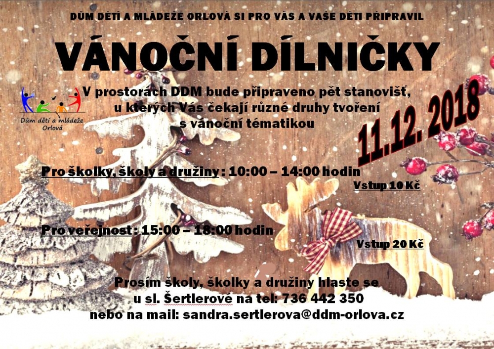 Vánoční dílničky