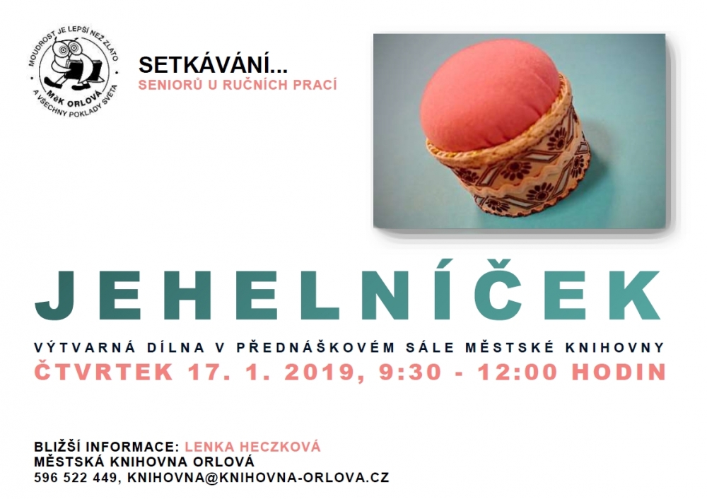 Setkávání u ručních prací – Jehelníček