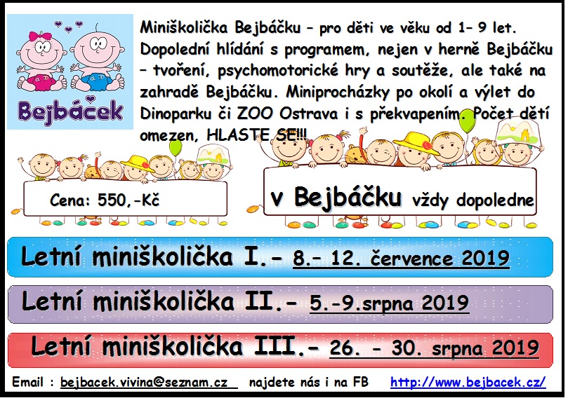 Miniškolička Bejbáčku