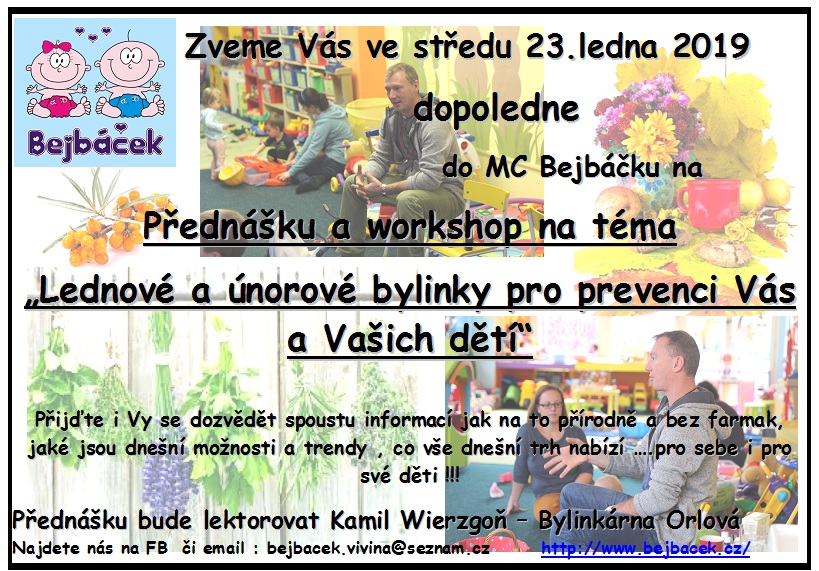 Lednové a únorové bylinky pro prevenci Vás a Vašich dětí