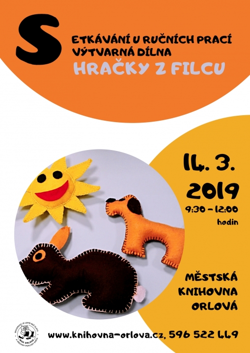 Setkávání u ručních prací – Hračky z filcu