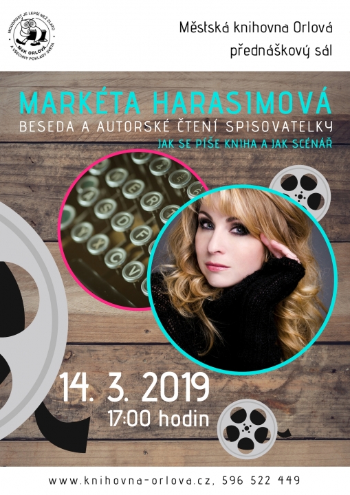Markéta Harasimová – Jak se píše kniha a jak scénář