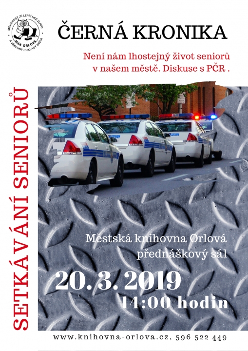 Setkávání seniorů – Černá Kronika: Není nám lhostejný život seniorů v našem městě