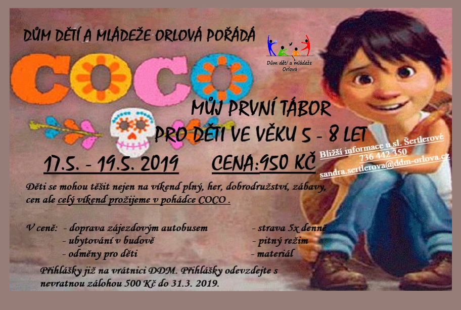 Můj první tábor pro děti ve věku 5 - 8 let