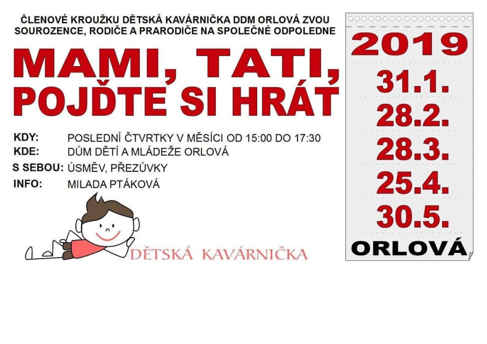 Mami, tati, pojďte si hrát