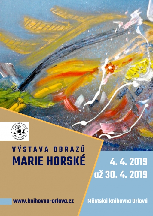 Výstava obrazů Marie Horské