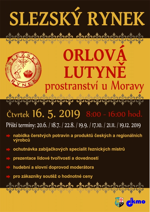Farmářské trhy „Slezský rynek“ – čtvrtek 16. 5. 2019