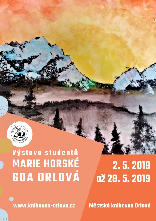 Výstava maleb studentů Marie Horské