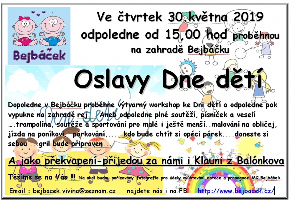 Oslavy Dne dětí