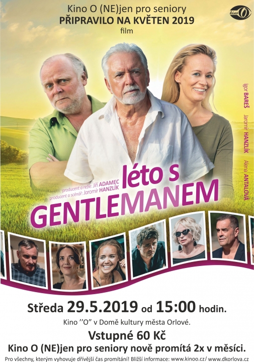 Léto s gentlemanem – Kino O (NE)JEN pro Seniory