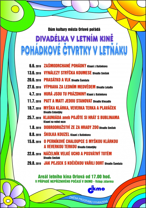 Pohádkové čtvrtky v letním kině: Divadélko Šamšula – Prasátko a vlk