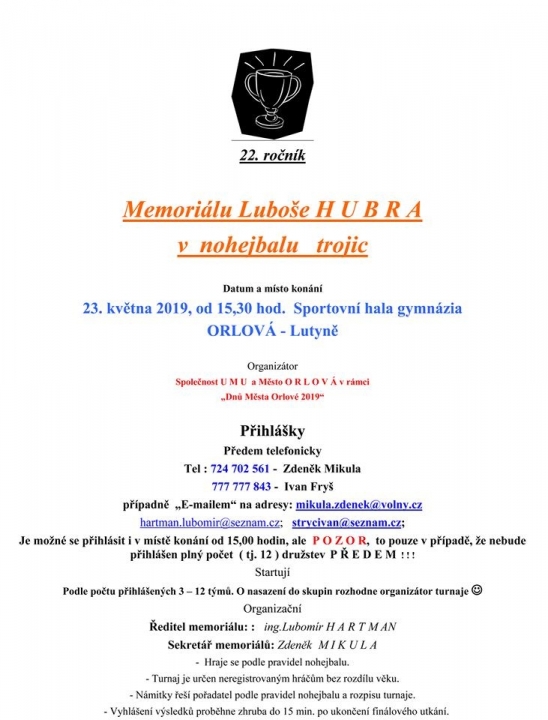 Memoriál Luboše Hubra
