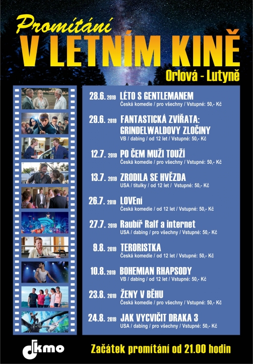 Promítání v letním kině – Léto s gentlemanem (28.6.)