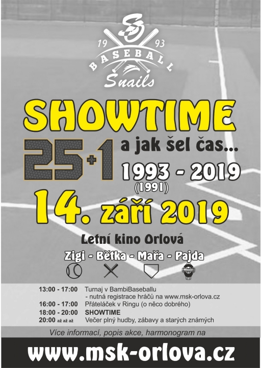BASEBALL SHOWTIME 25+1