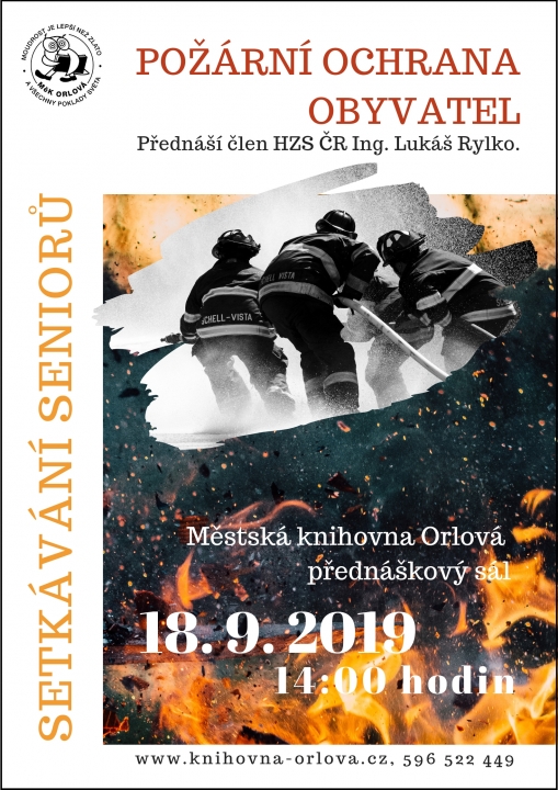 Setkávání seniorů – Požární ochrana obyvatel