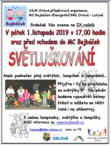IX.ročník SVĚTLUŠKOVÁNÍ