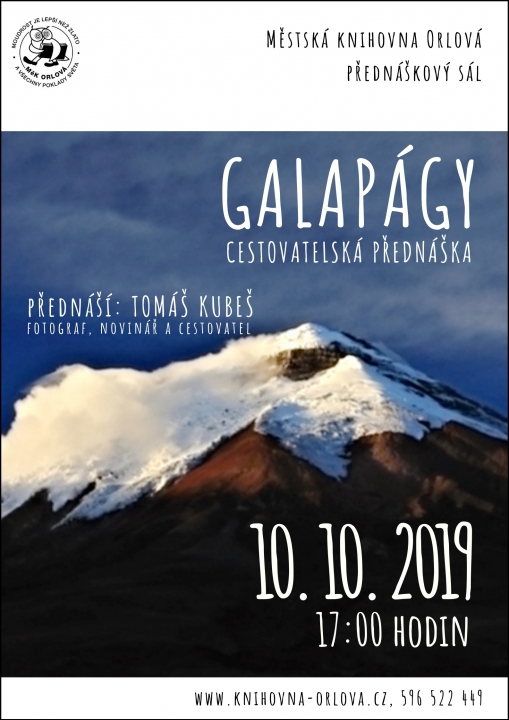 Cestovatelská přednáška o Galapágách