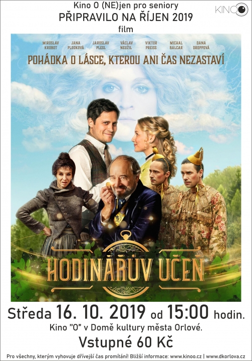 Hodinářův učeň – Kino O (NE)JEN pro Seniory