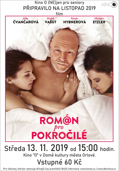 Román pro pokročilé – Kino O (NE)JEN pro Seniory