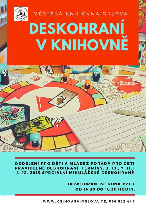 Mikulášské deskohraní v knihovně