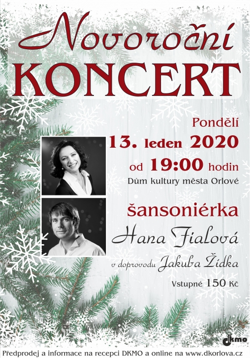 Novoroční koncert – pondělí 13. 1. 2020