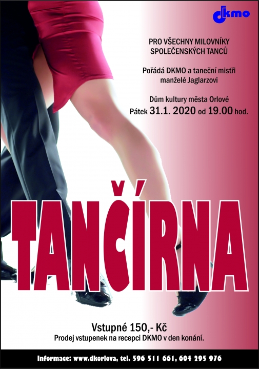 Tančírna – pátek 31. 1. 2020